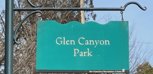 Glen Canyon Park sign